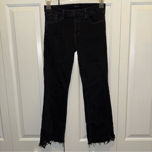 J Brand Selena Cropped Jeans